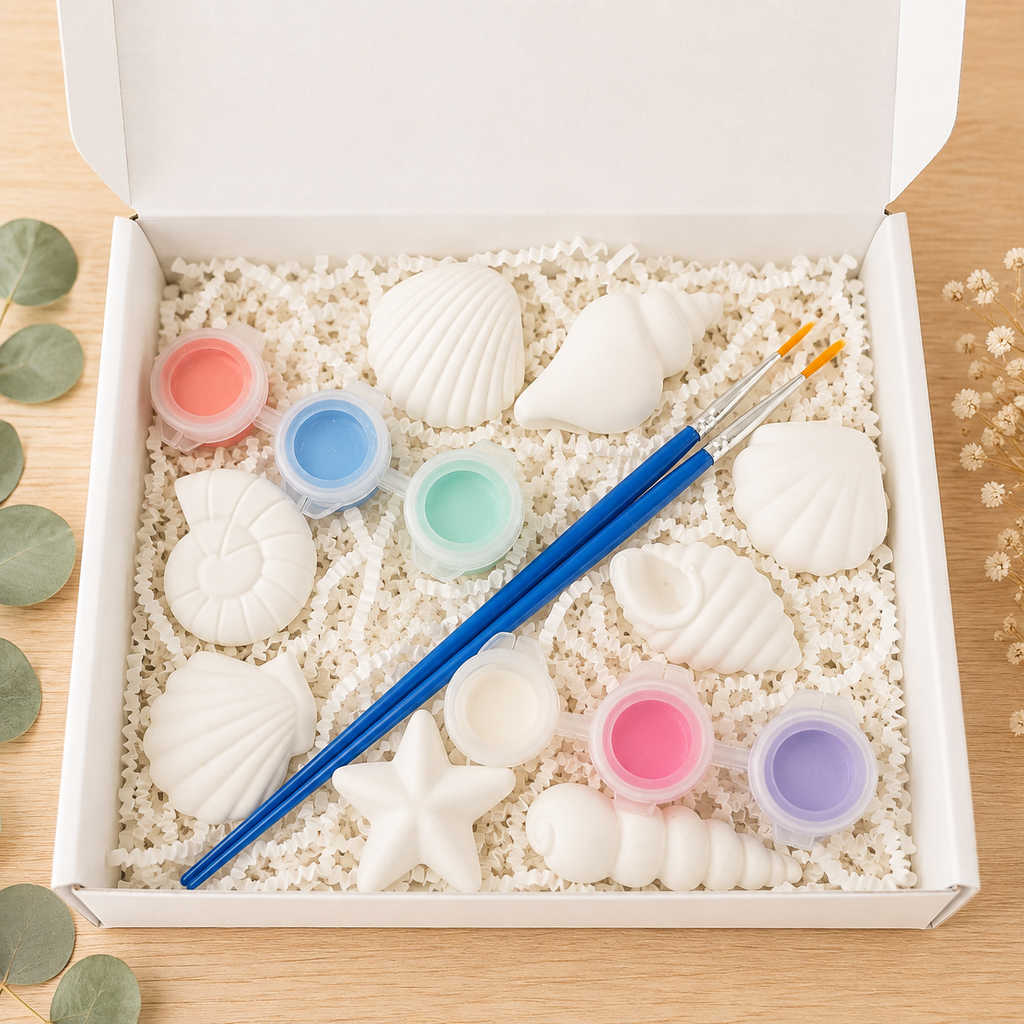 Sea Shell DIY Paint Magnet Kit