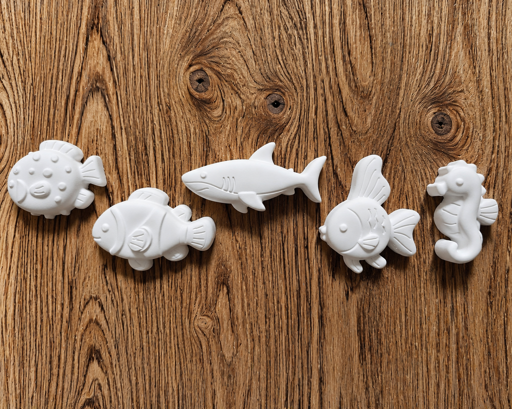 Sea Creature DIY Paint Magnet Kit